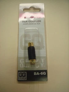 Great Quality BA-6G New Audio RCA Coupler - Picture 1 of 2