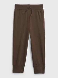 Pantalones de chándal suaves 100 % algodón orgánico marrón niños niñas 5T nuevos con etiquetas GAP - Imagen 1 de 2