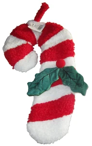 Christmas Stocking ~ 17 inch ~ Candy Cane Design ~ 3" Loop for Hanging - Picture 1 of 1