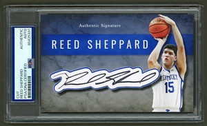 Reed Sheppard signiertes geschnittenes Display (PSA) Kentucky Wildcats Fotokarte Raketen Autogramm - Bild 1 von 2