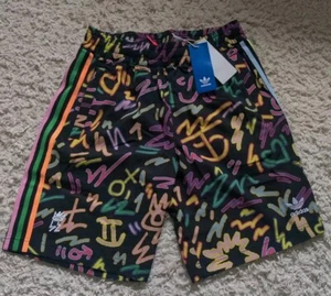 Adidas Love Unites Dry Fit Shorts Youth L Multi Color Zipper Pockets - Picture 1 of 10