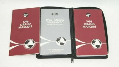 Mercury Grand Marquis 1996 guantera original de fábrica manual del propietario cartera Foto 1 de 4