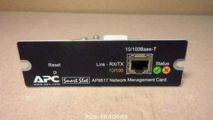 APC SmartSlot AP9617 Network Management Card 10/100Base-T Link RX/TX - Bild 1 von 2