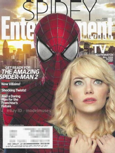 ENTERTAINMENT WEEKLY April 2014 SPIDER-MAN #1305 Andrew Garfield Emma Stone - Bild 1 von 1