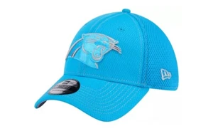 New Era Mn Carolina Panthers Game Day 39Thirty Team Color Stretch Fit Hat - M/L - Picture 1 of 9