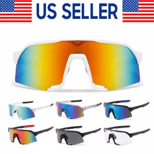 Polarisierte Sport Sonnenbrille Outdoor Radfahren Fahren Angeln Brille UV400 Goggle - Bild 1 von 11