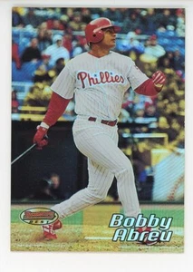 Bobby Abreu 2002 Bowman's Best #53 casi nuevo o mejor - Imagen 1 de 2