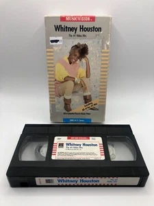 Whitney Houston The #1 Video Hits VHS Tape 1986 Hi-Fi Stereo Video Music Vision - Picture 1 of 2