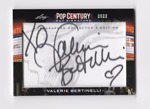 Leaf Pop Century Cut Signatures 2022 #PCCVB1 Valerie Bertinelli automático - Imagen 1 de 2