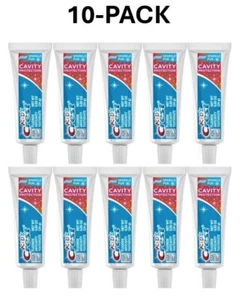 10-PACK Kids Crest Fluoride Anticavity Toothpaste Cavity Protection Sparkle.85oz - Picture 1 of 2