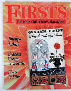 FIRSTS: BOOK COLLECTOR'S MAGAZINE JHUMPA LAHIRI--GRAHAM GREENE- FILM 2013 - Imagen 1 de 1