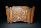 Chinese Natural Rosewood Handmade Exquisite Figure Tea Tray 55711