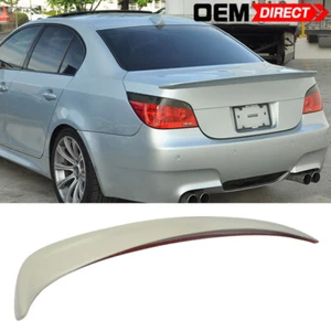 Se adapta a BMW E60 Serie 5 AC-S 04-08 Estilo maletero trasero tapa labial ala alerón sin pintar - Imagen 1 de 8