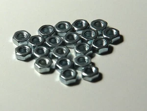 FEMALE SCREWS M3 x 5.5 x 2 Screw Nut Silver tone steel - Picture 1 of 3