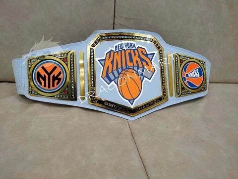 New York Knicks Championship Belt NBA MSG Mecca Basketball Replica Belt 2mm Bras Cover