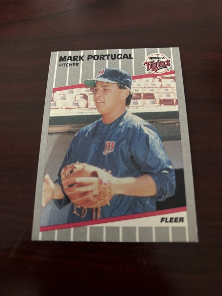 1989 Fleer Mark Portugal Minnesota Twins #123 - Image 1 of 1
