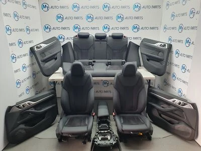 BMW 4 SERIES COMPLETE INTERIOR SEATS DOOR CARDS ALCANTARA LEATHER G26 i4 - Image 1 of 4