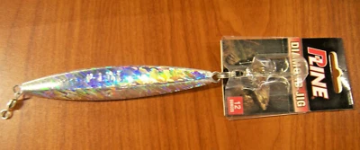 P-Line DB-12-CH Diamond Bar Fishing Deep Water Ling Cod & Halibut Jigging 12OZ