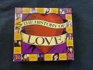 THE HISTORY OF LOVE RARE 3 CD SET BOXSET! JOHN FARNHAM JENNY MORRIS PAUL YOUNG - Picture 1 of 3