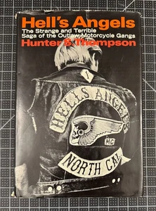 HUNTER S. THOMPSON Hell's Angels 1967 1st Edition 1st Printing HC/DJ Random Hse - Bild 1 von 12