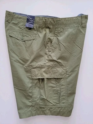 Новый $79 Nautica мужской 42 x 9 зеленый легкий хлопок грузовые шорты - Изображение 1 из 4