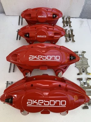 Used, Like New Infiniti G37 G35 350Z 370Z Akebono Big Calipers Brakes Set - Image 1 of 4