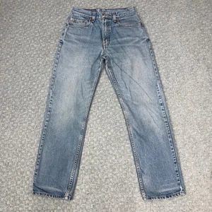 VTG Levis 505 Jeans Mens 29x30 Blue Regular Fit Straight Leg Denim 90s Casual - Picture 1 of 14