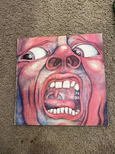 KING CRIMSON IN THE COURT OF THE CRIMSON KING 1969 VINYL LP ATLANTIC SD 8245 - Imagen 1 de 3