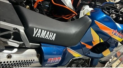 Housse de selle noire pour Yamaha XTZ 660 TENERE 1991 - 1998 - Imagen 1 de 2