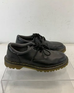Dr. Martens "Kent" Black Leather Lace-Up Oxford Shoes 7 - Picture 1 of 8