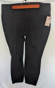 Old Navy Black Super Skinny Jeggings Size 18 NWT - Picture 1 of 19