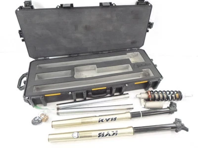 Horquillas delanteras y resorte de suspensión trasera KYB para Yamaha YZ250 YZ450 2014-2017 Foto 1 de 4
