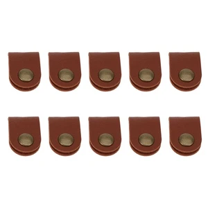  10 PC Wired Earphone Storage Bag Headphones Cable Straps Ties Organizer - Picture 1 of 8
