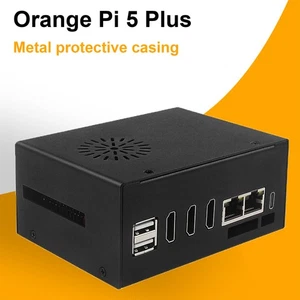 pour Orange pi 5 Plus Refroidisseur Métallique avec Ventilateur et Antenne Wifi Externe - Photo 1/14