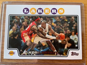 2008-09 Topps #24 Kobe Bryant (mit Lebron James) Lakers HOF Hot Card 🔥🔥 - Bild 1 von 6