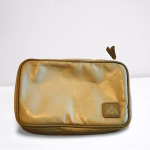 Vintage American Airlines Tan Travel Kit Hygiene Bag 8" Wide - Picture 1 of 4