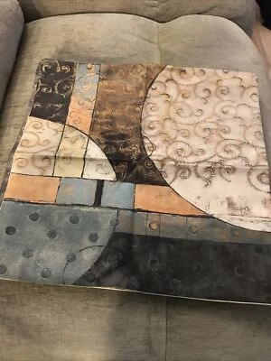  Pillow Covers 18 x 18 inch Renaissance Design and colors Linen 4 pieces  New - Image 1 of 4