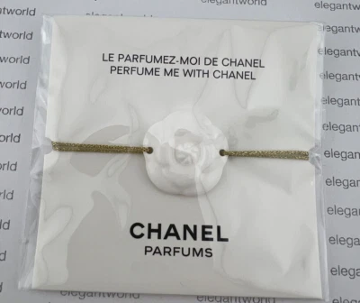 Chanel White Camellia Perfume Me With Chanel Fragrance Aroma Bracelet - Image 1 of 3