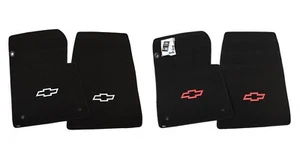 1967-1970 Chevrolet Bowtie Floor Mats C10 K10 C20 K20 C30 K30 Truck LOOP Pile - Picture 1 of 14