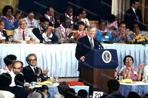 President Jimmy Carter Original 35mm Photo Slide - Picture 1 of 1