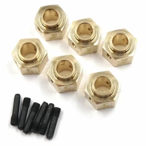 Yeah Racing TRX4-086 Brass Hex Adaptor 12x8mm (6pcs) : Traxxas TRX-6 - Picture 1 of 2