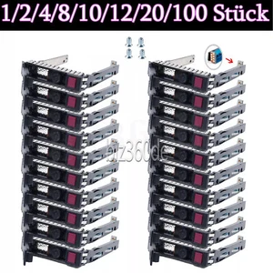 HP 2.5" Hard Drive Caddy Tray für DL380 DL360 ML350 G8 G9 Proliant 651687-001 - Bild 1 von 15