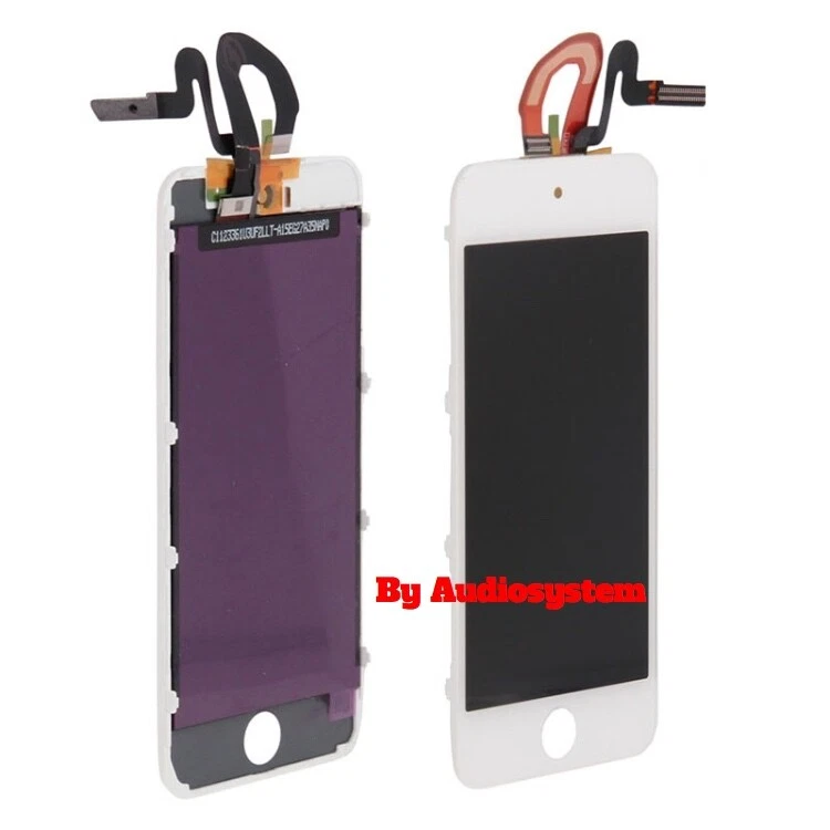 DISPLAY VETRO TOUCHSCREEN APPLE IPOD TOUCH 5 A1509 A1421, 6 A1574 Schermo Bianco - Immagine 1 di 1