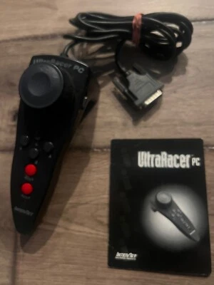 InterAct UltraRacer PC SV-284 Analog Wheel Controller Used WithManual - Image 1 of 4