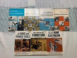 Vintage - Bundle of 7- Popular Science Skill Book Set - VERY GOOD 1960s editions - Foto 1 di 3