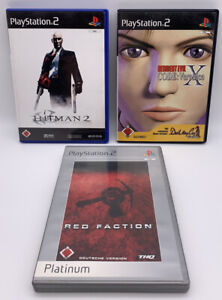 PS2 Resident Evil Code Veronica - Red Faction - Hitman 2 Zustand: Sehr |R12F8