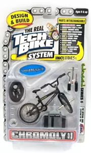 VTG 2000 XConcepts Tech Bike System Die Cast Black Chromoly Dirt Master Bike MOC - Picture 1 of 6