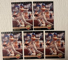 5  - Mike Piazza 1993 Upper Deck Star Rookie Card #2 Los Angeles Dodgers