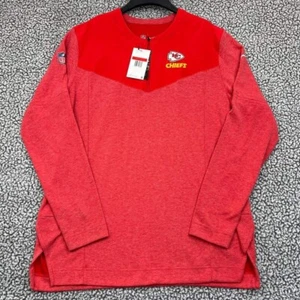 Kansas CIty Chiefs Dri-Fit Sudadera Hombres Grande Roja Nike NFL Manga Larga - Imagen 1 de 9