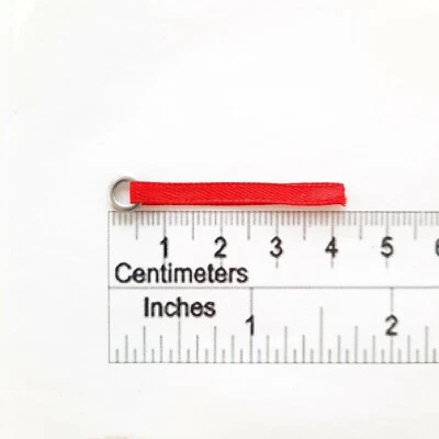 RC 1/10 Chrome/Silver Hook Tow Strap Scale Line Sling Accessories Drift Car Body - Image 1 of 4